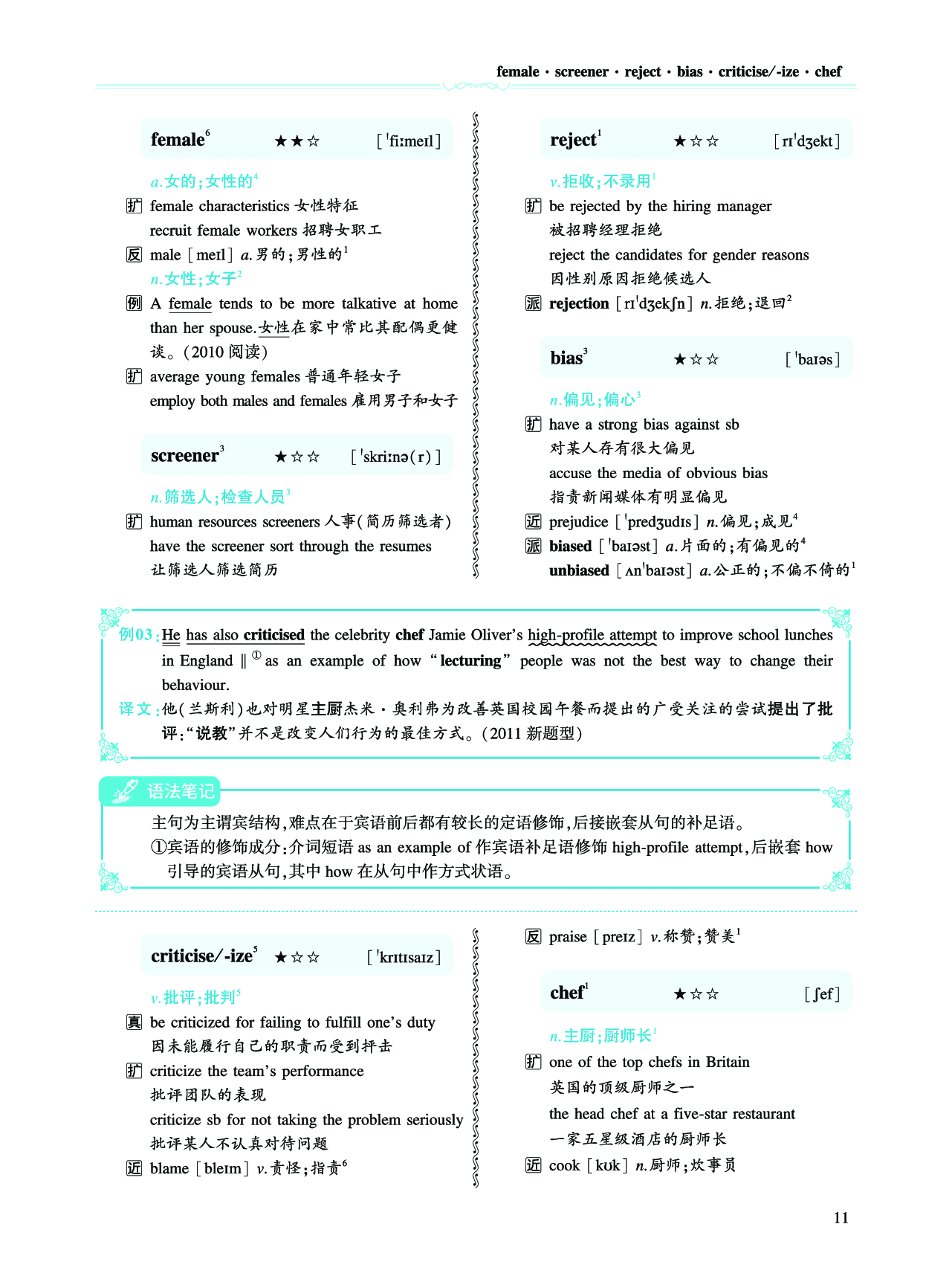 第一部分社会生活（第二板块核心词.pdf 第3页