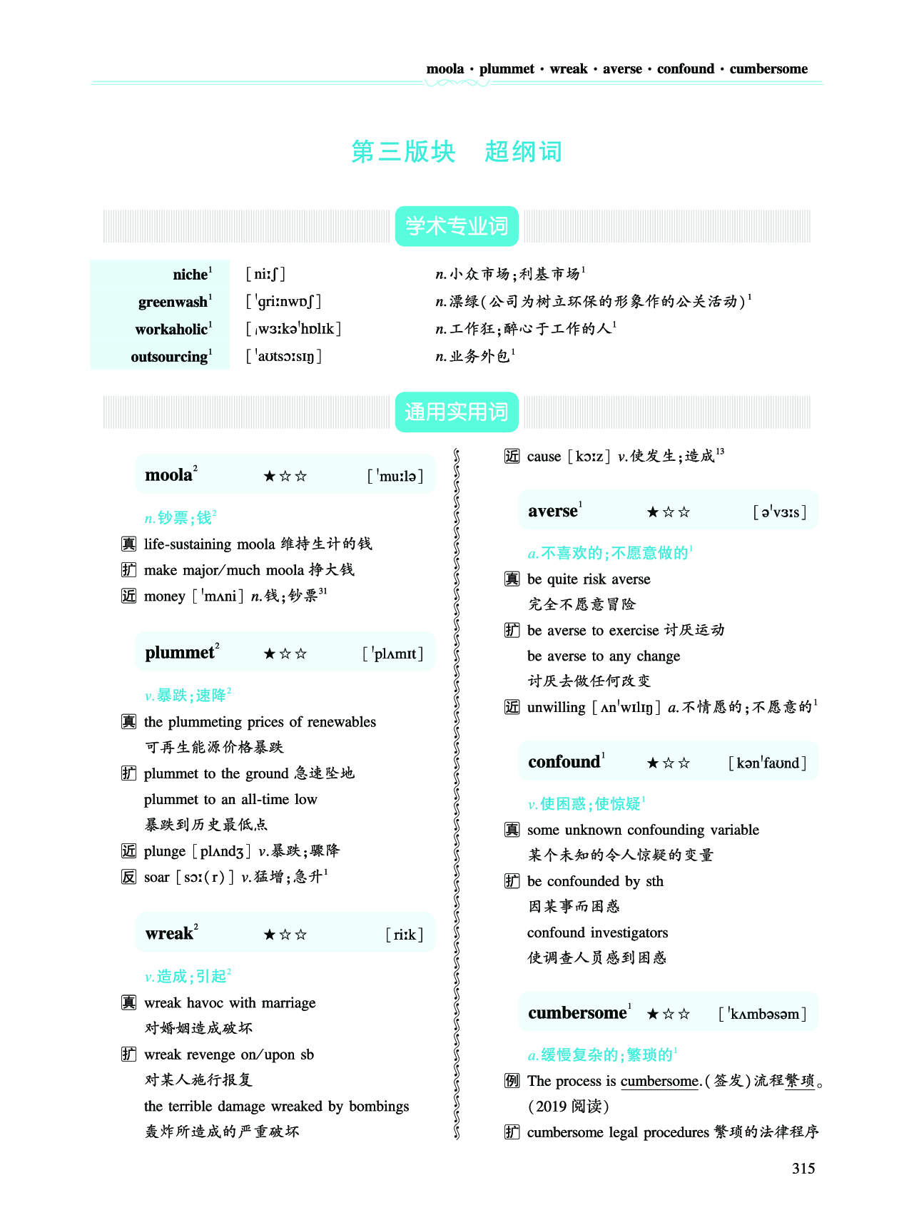 第三部分 商业经济（第三板块 超纲词）.pdf 第1页