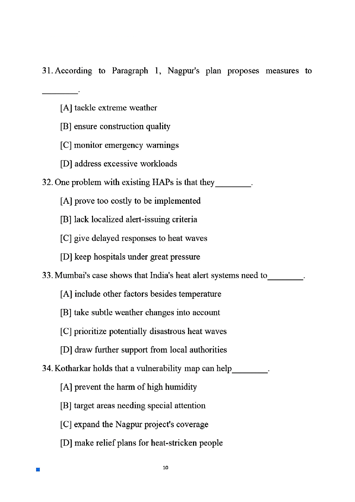 2025考研英语二真题及答案.pdf 第10页