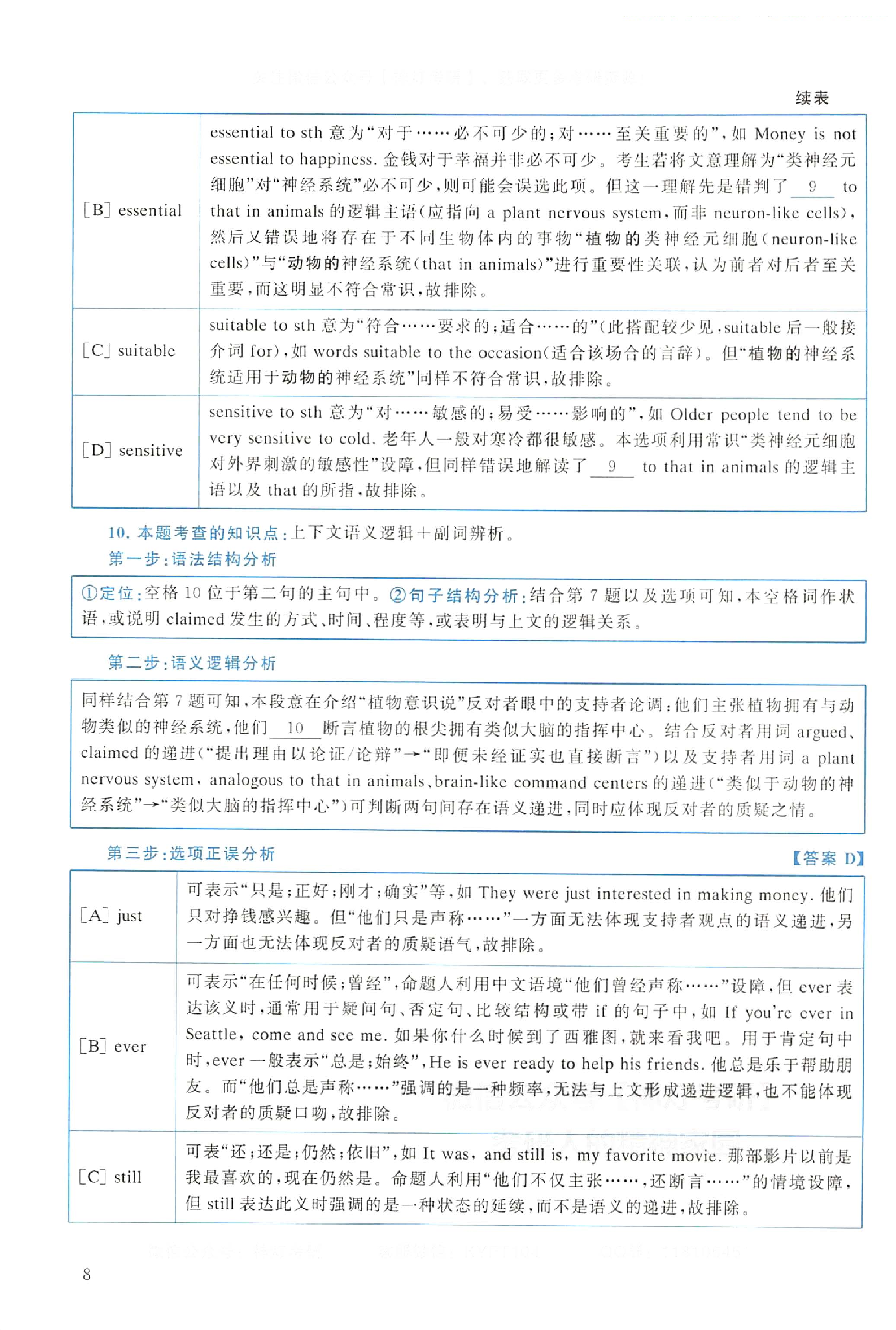 2022年考研英语一真题解析.pdf 第8页