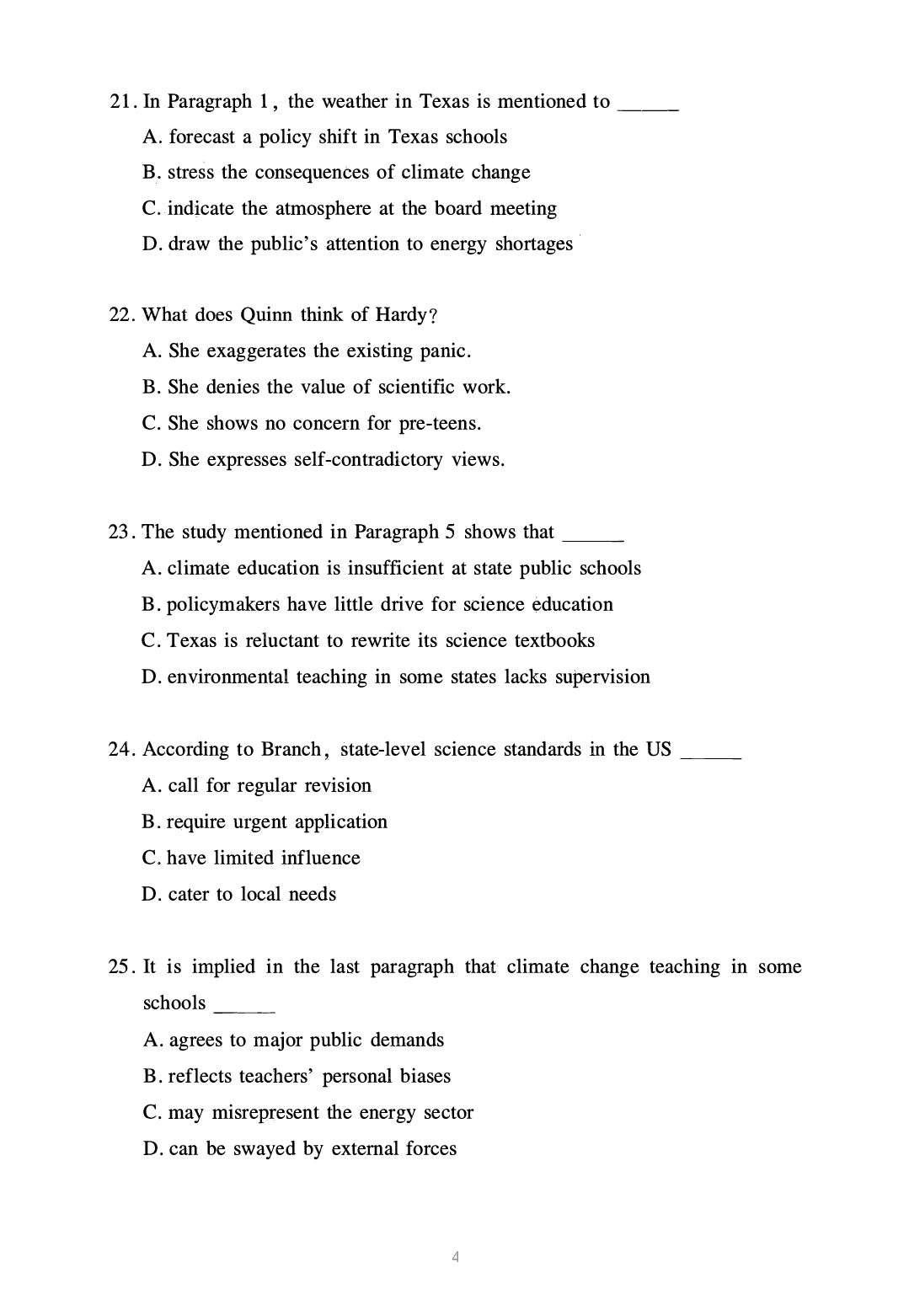 2023年考研英语一真题.pdf 第4页