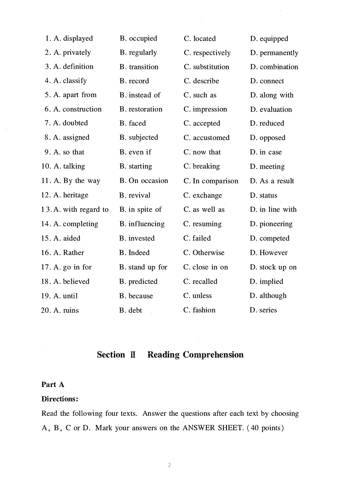 2023年考研英语一真题.pdf 第2页