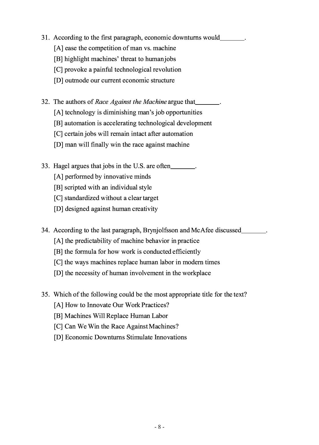 2014年考研英语二真题.pdf 第9页