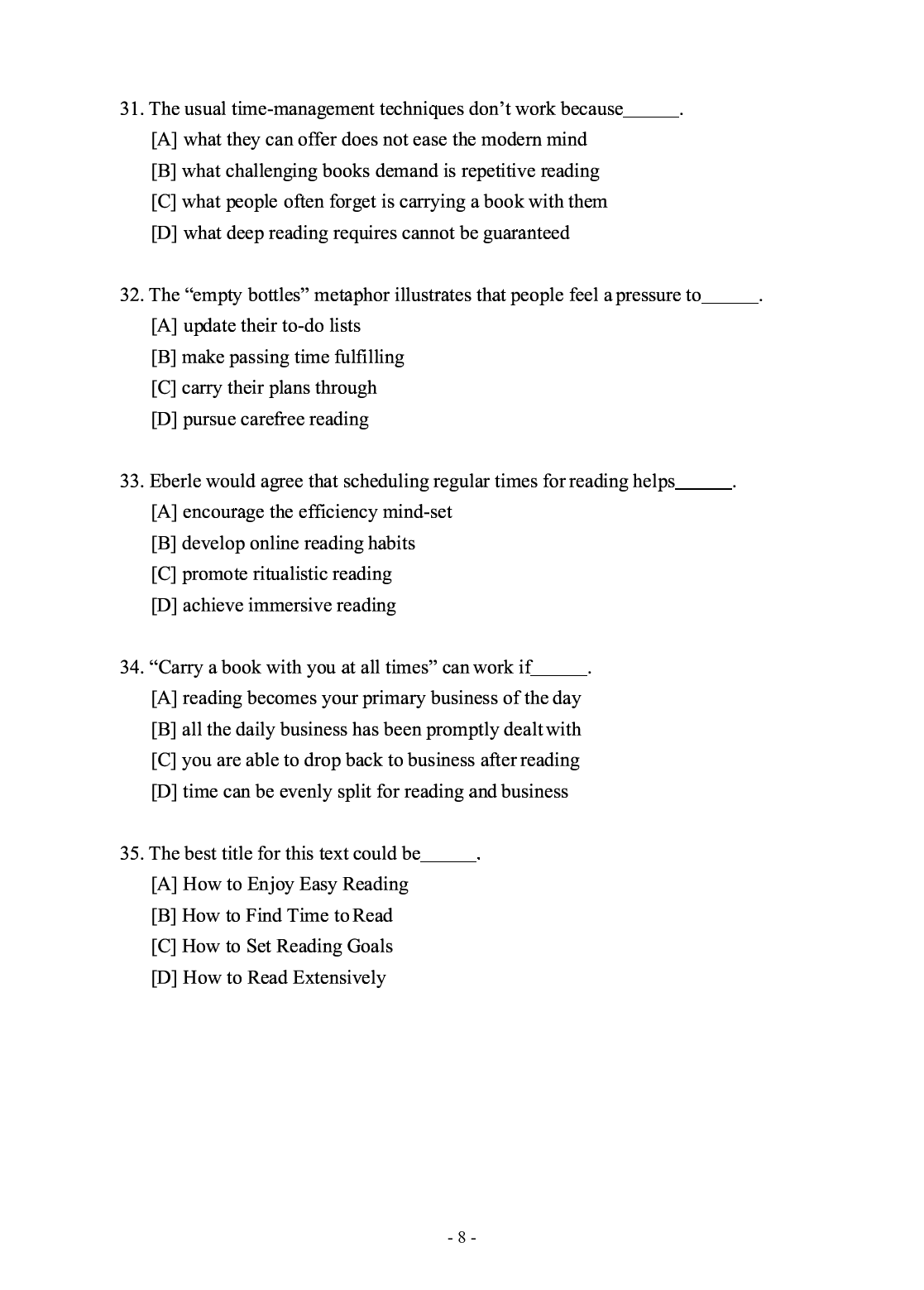 2016年考研英语二真题.pdf 第9页