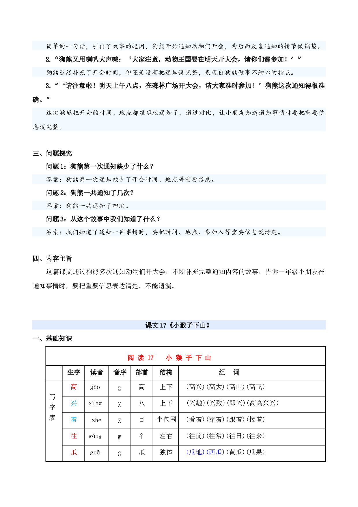 第七单元（知识清单）-（统编版&middot;2024）.docx 第8页