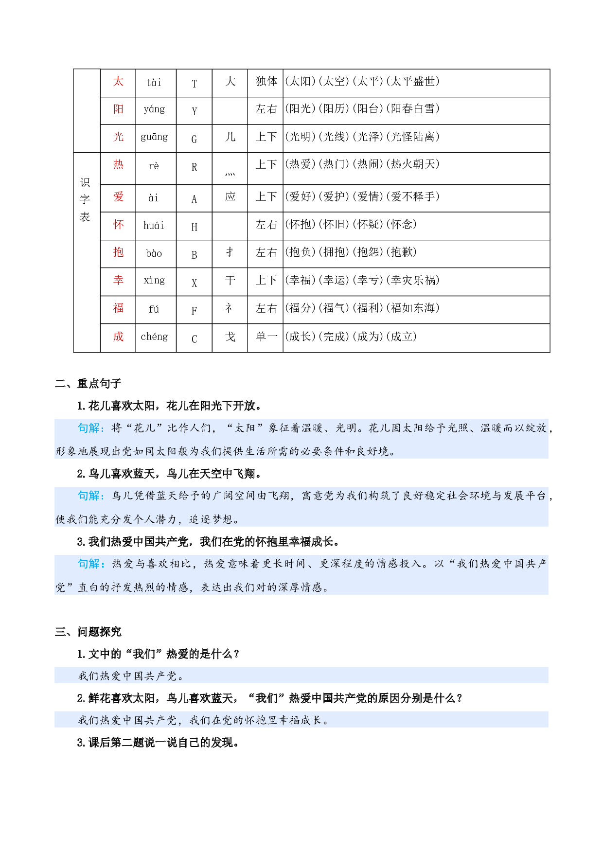 第二单元（知识清单）-（统编版&middot;2024）.docx 第4页