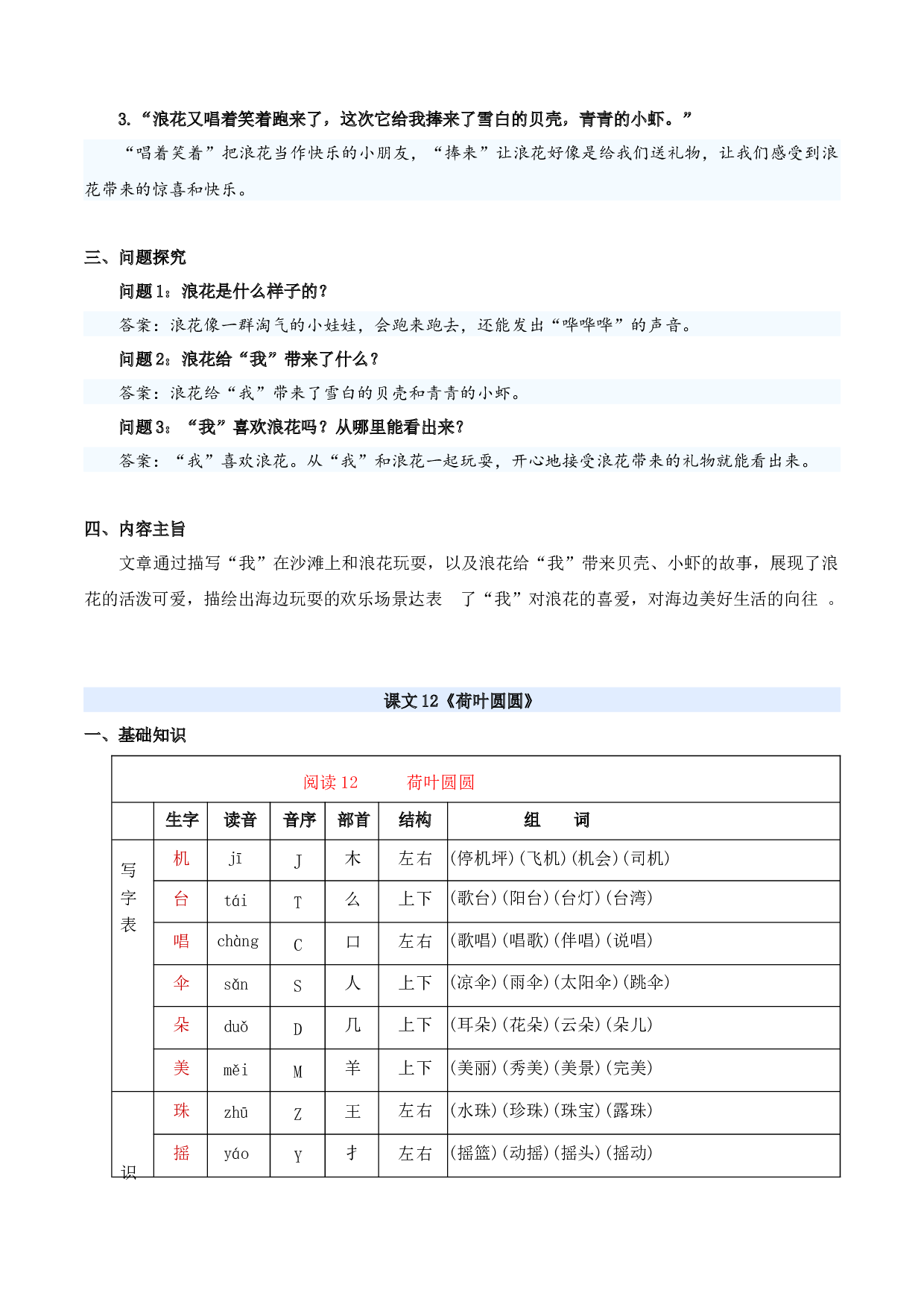 第六单元（知识清单）-（统编版&middot;2024）.docx 第7页
