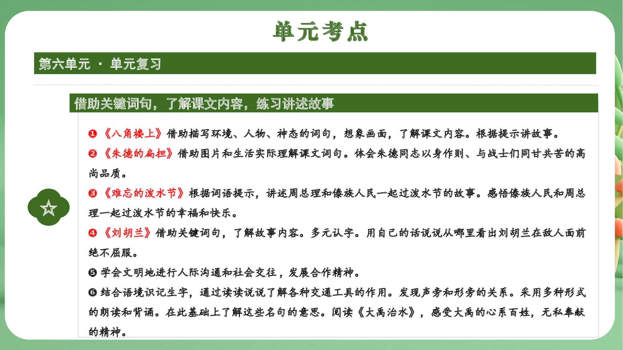 第六单元（复习课件）-（统编版）.pptx 第4页