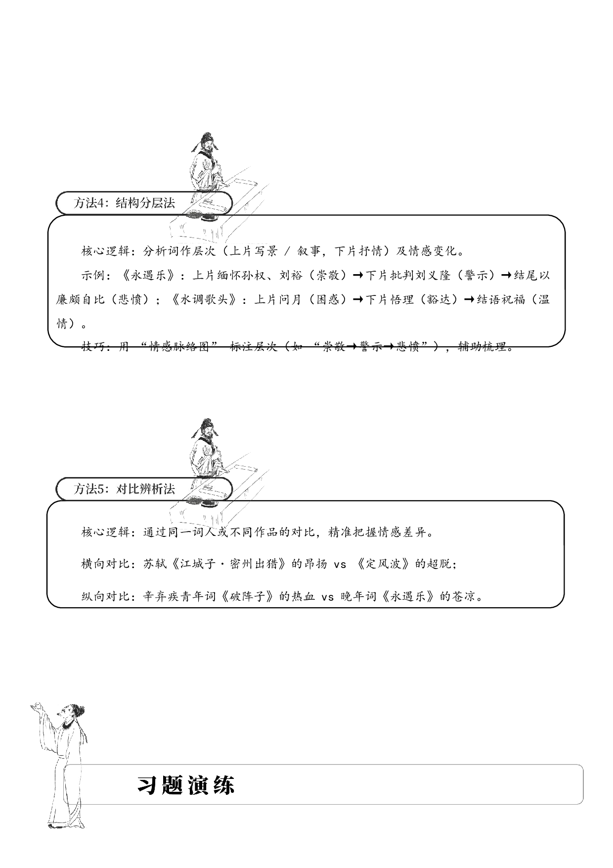 专题13 豪放词风 考点三 情感体会  古诗词阅读赏析专项训练（教师版）.docx 第5页