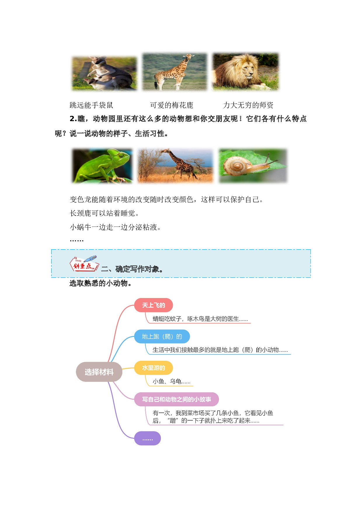 第一单元写话：有趣的动物（教学设计）-（统编版）.docx 第5页