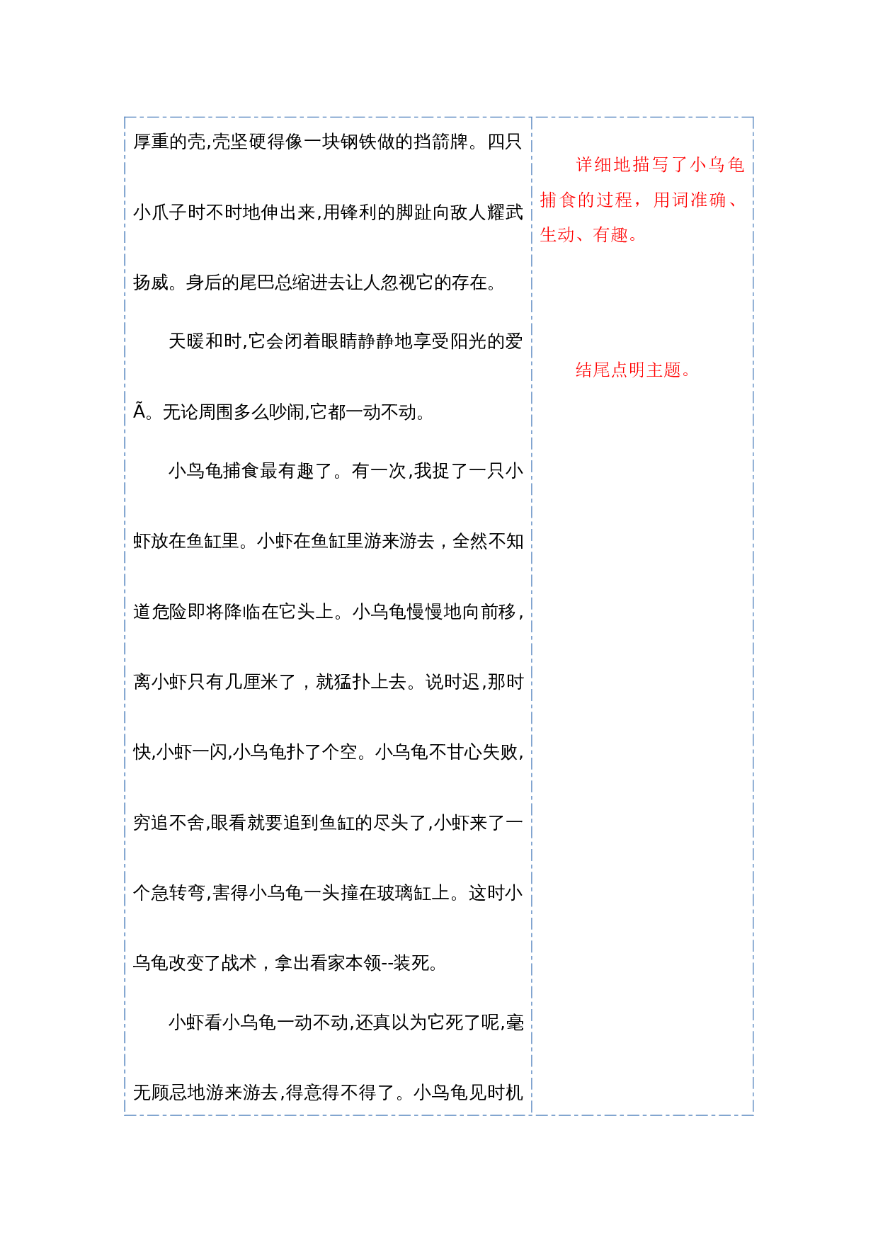 第一单元写话：有趣的动物（范文点评）-（统编版）.docx 第8页