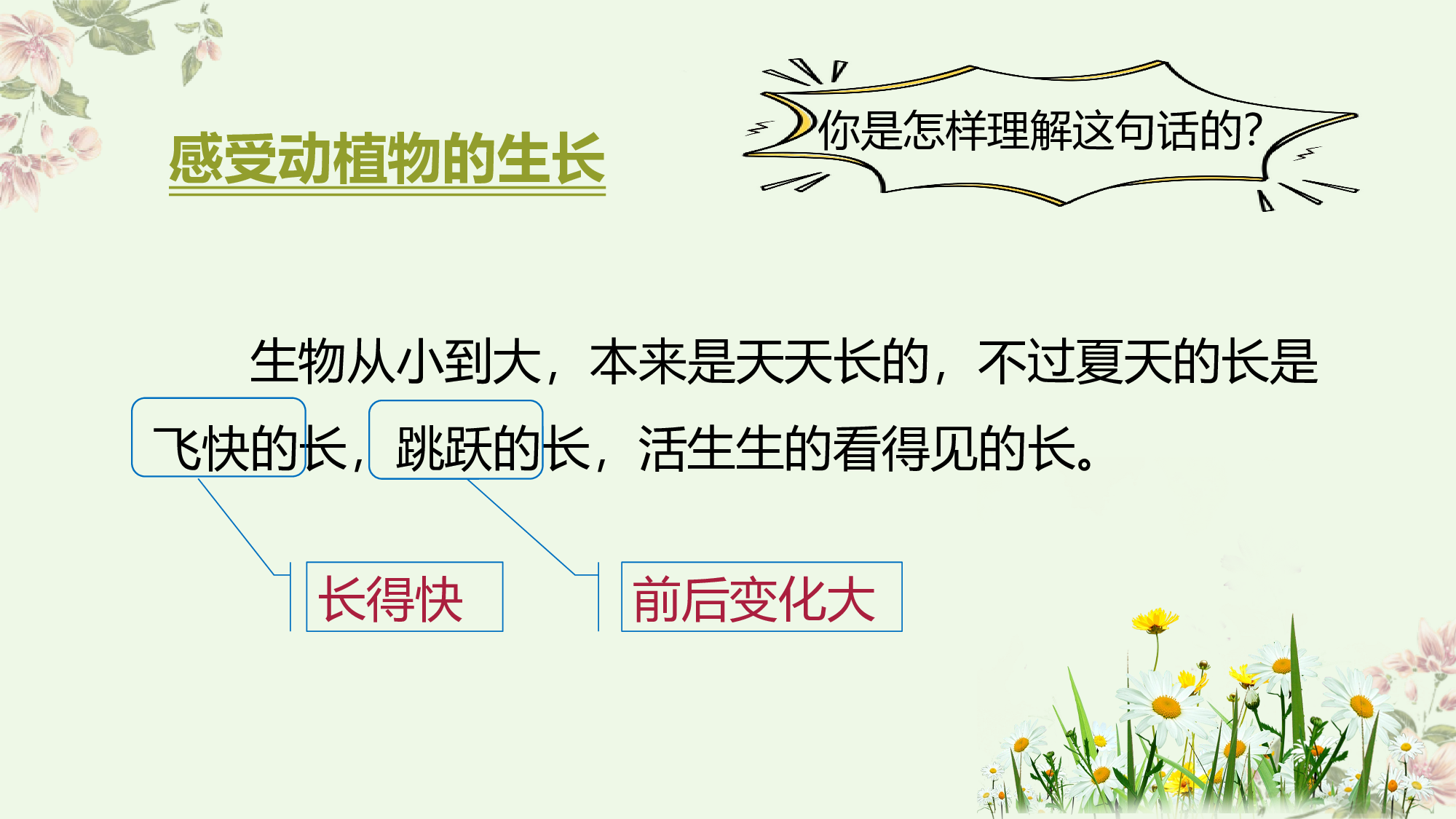 第16课《夏天里的成长》（第二课时）（教学课件）-（统编版）(1).pptx 第7页