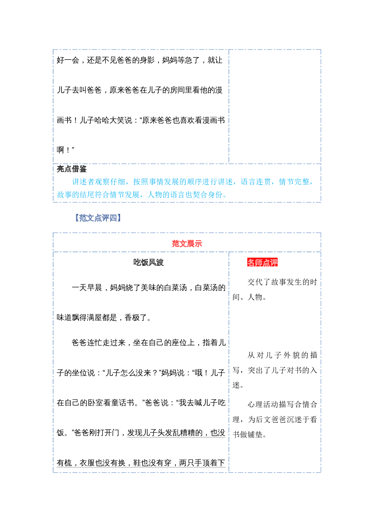 第七单元习作：看图讲故事（范文点评）（统编版）.docx 第8页