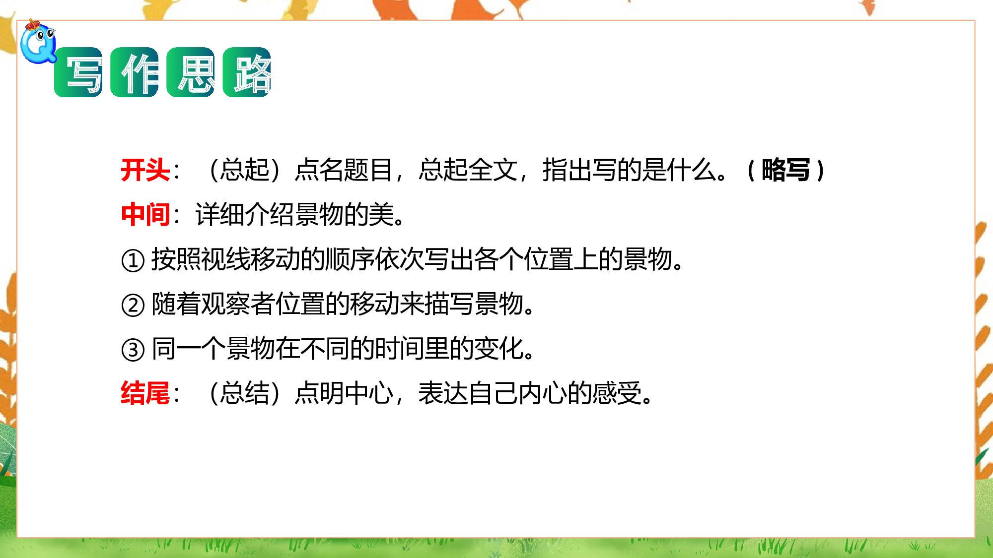 第二单元习作：美丽的大自然（教学课件）（统编版）.pptx.pptx 第6页