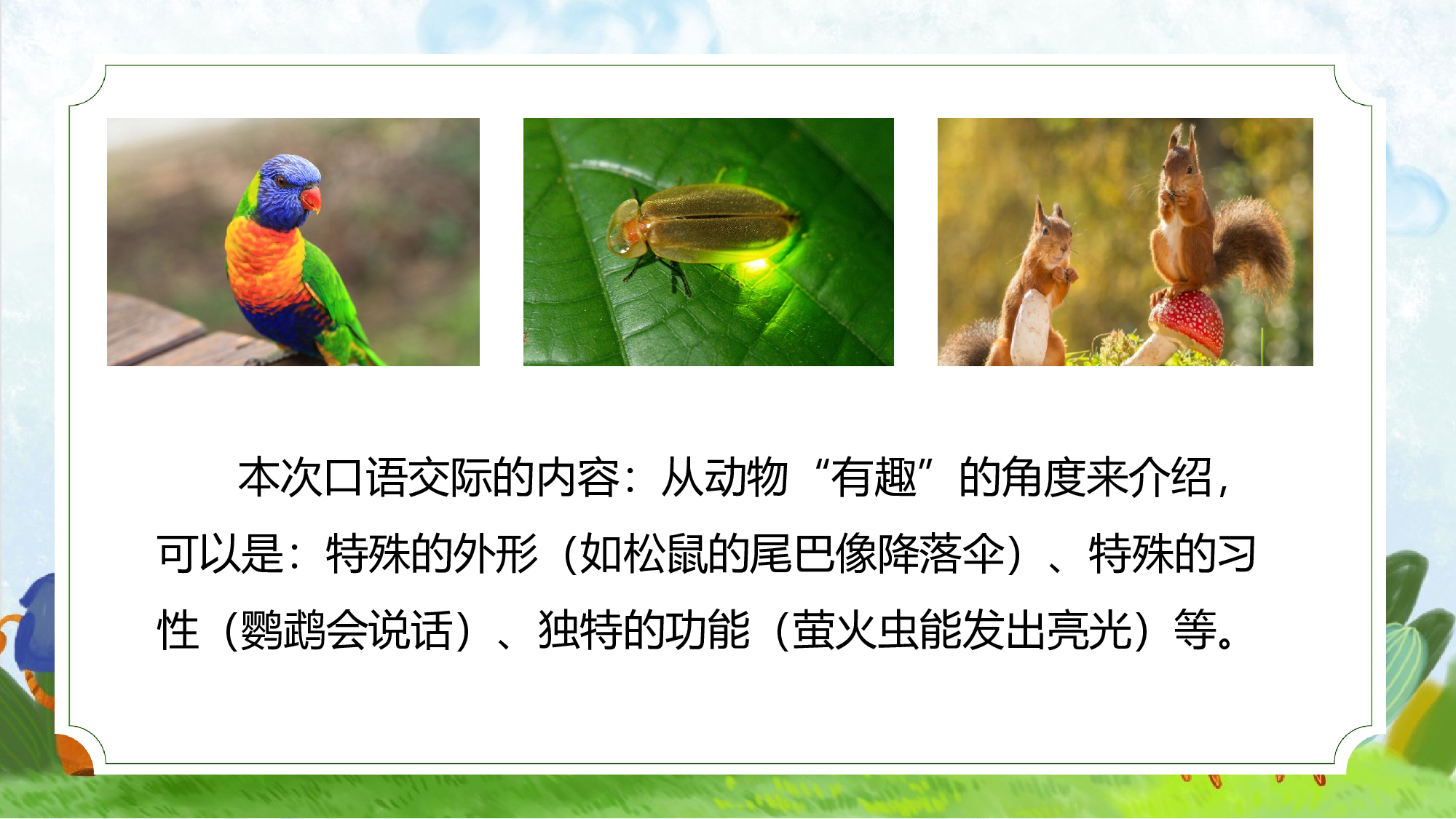 口语交际《有趣的动物》（教学课件）-统编版）.pptx 第8页