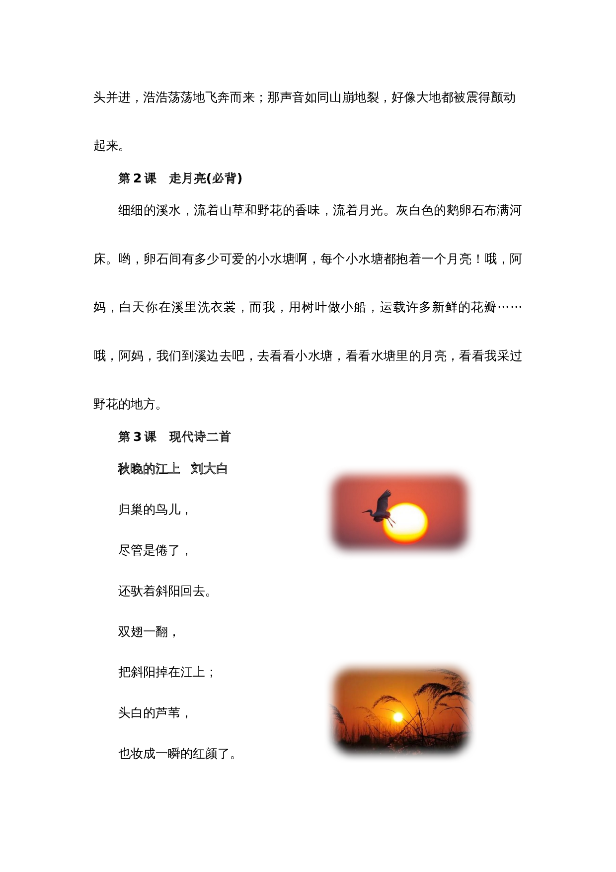 专题06 课文梳理（专项训练）-（统编版）.docx 第3页