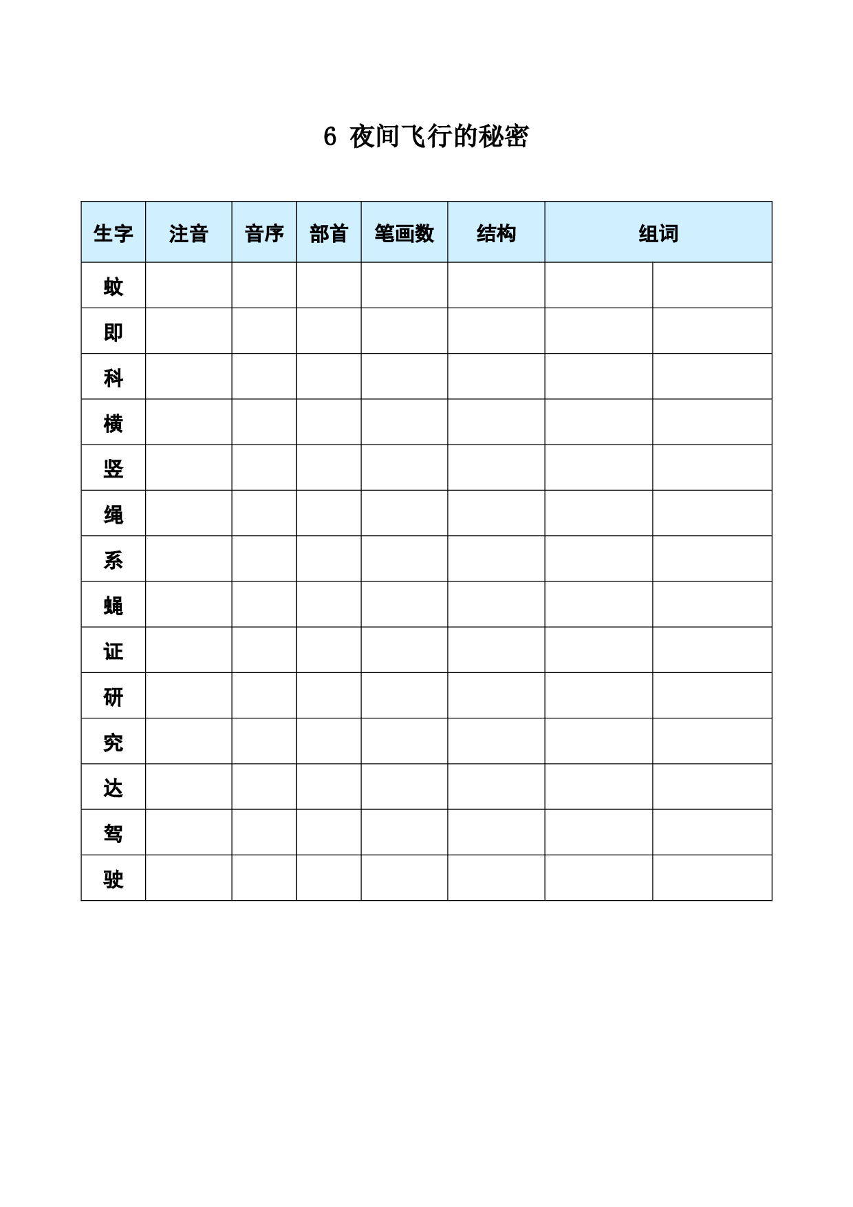 6 夜间飞行的秘密.docx 第1页