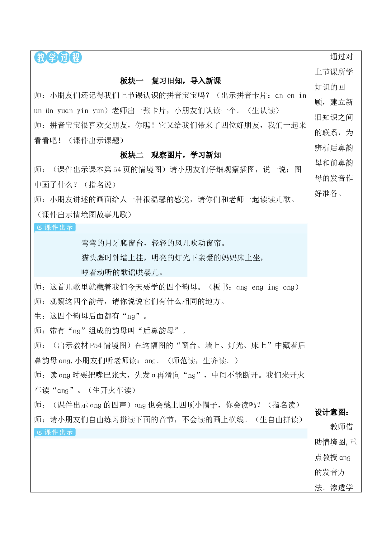 14 ɑnɡ enɡ inɡ onɡ【教案】.docx 第2页