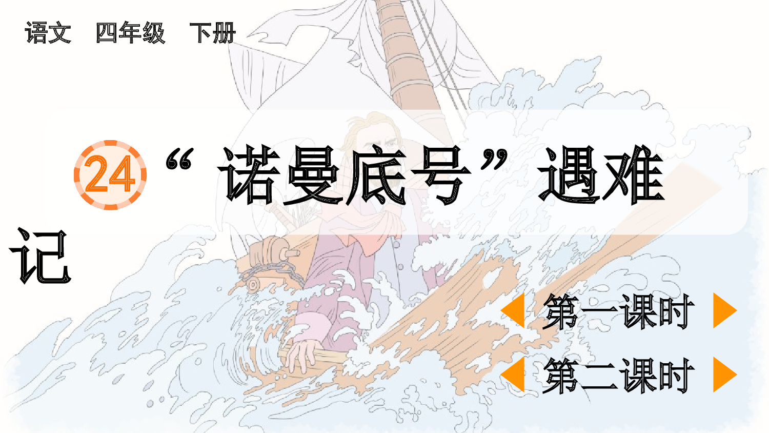 24&ldquo;诺曼底号&rdquo;遇难记【优质版】.pptx 第2页
