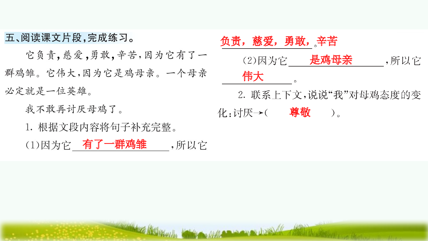 14 母鸡（课课练）.pptx 第6页