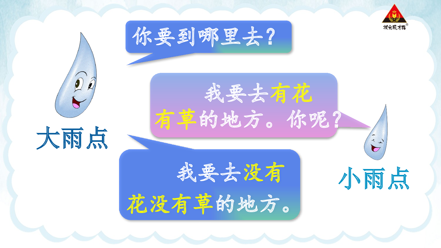 10 雨点儿 第二课时【慕课堂版】.pptx 第7页