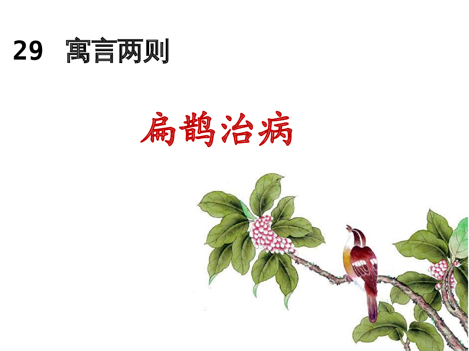 《扁鹊治病》浙江徐苏云老师&mdash;部级优课.pptx 第4页