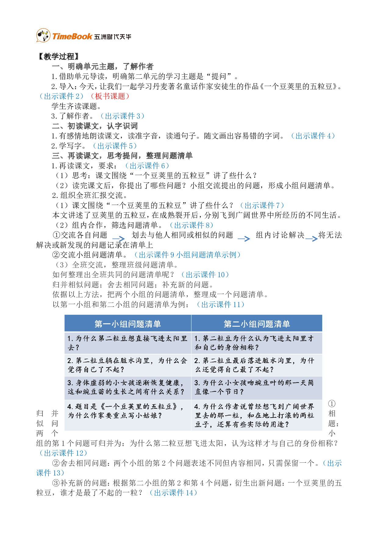 5 一个豆荚里的五粒豆 精华版教案.doc 第2页