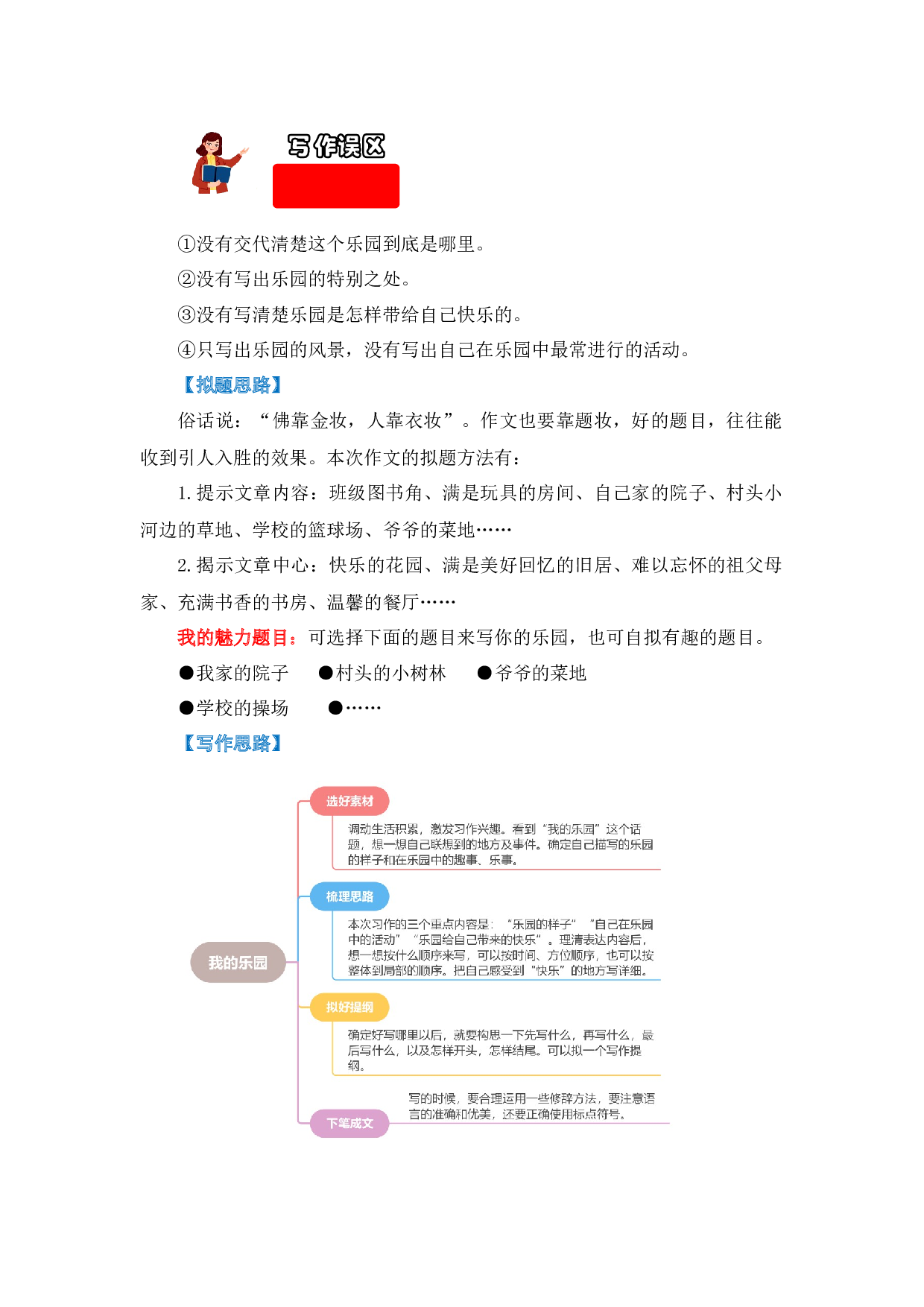 第一单元习作：我的乐园（教学设计）（统编版）.docx 第4页