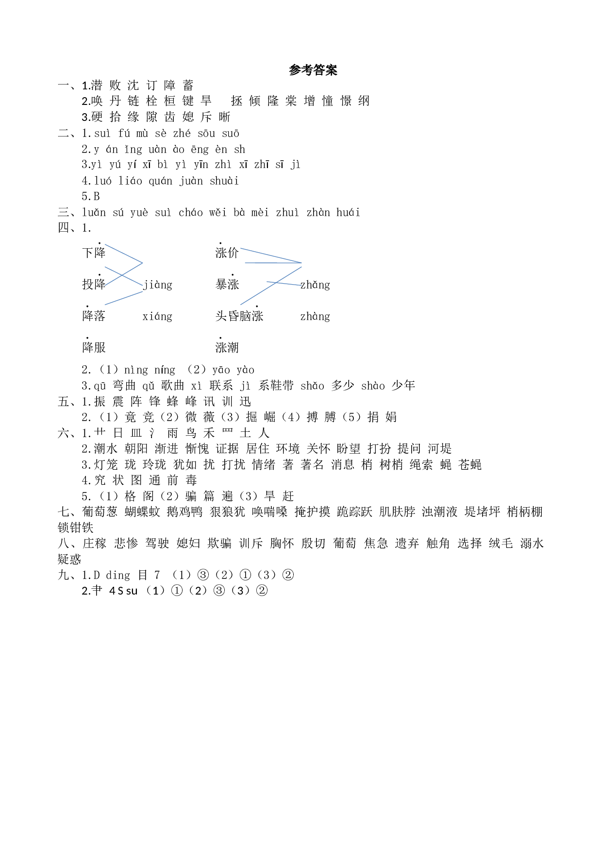 1生字专项练习题.docx 第5页