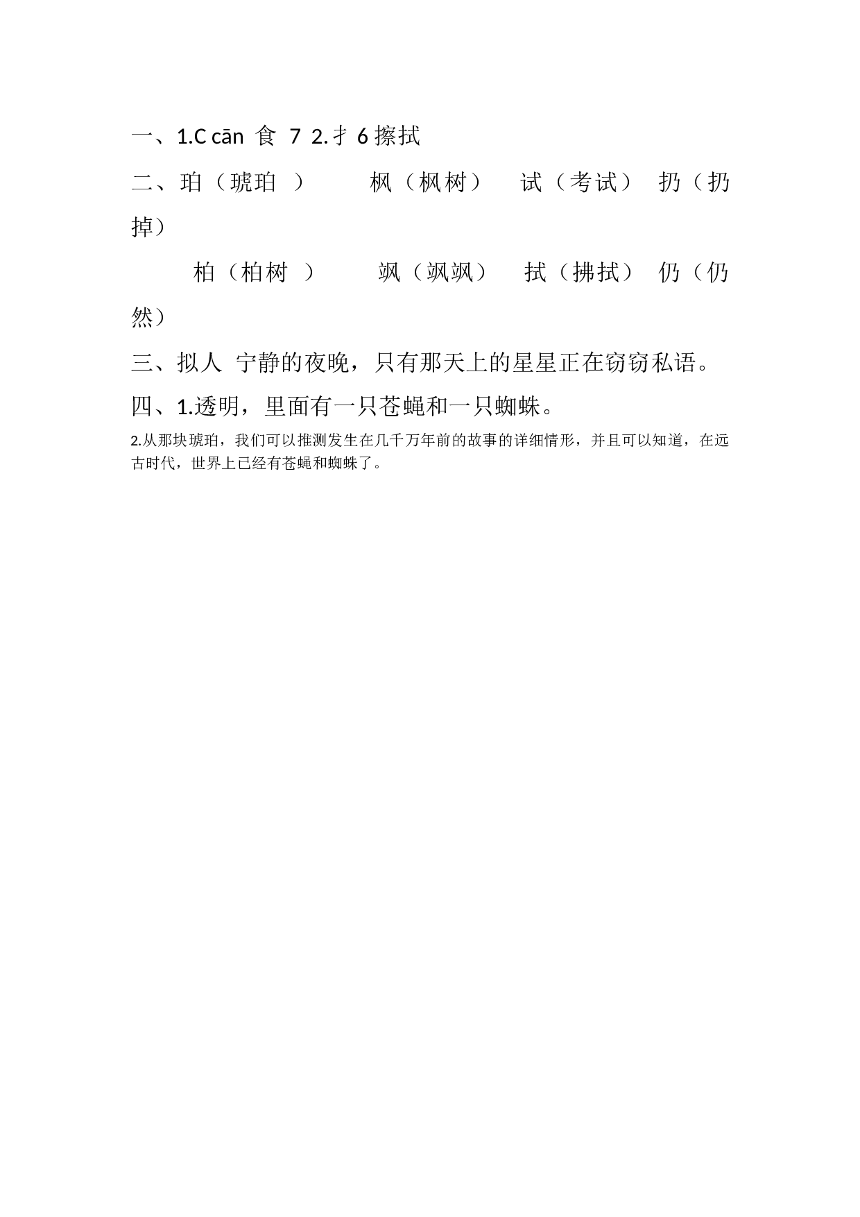 5 琥珀课时练.docx 第5页