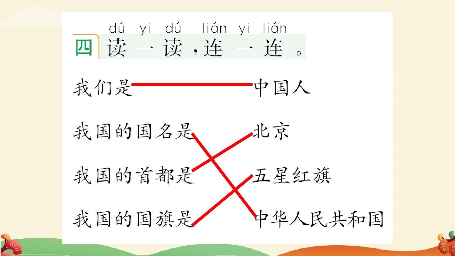识字8 升国旗 课课练.pptx 第5页