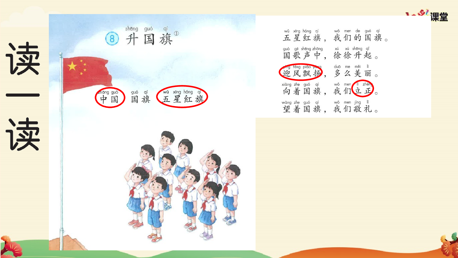 识字8 升国旗 预习卡.pptx 第4页