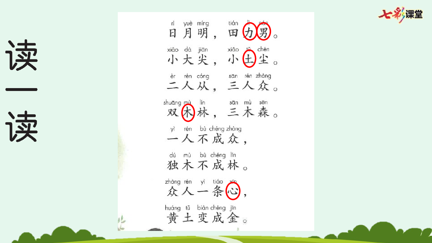 识字6 日月明 预习卡.pptx 第4页