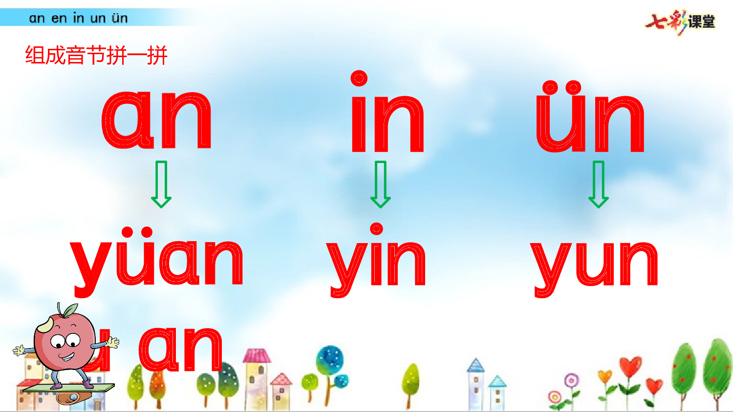 拼音微课13 ɑn en in un &uuml;n 课件.pptx 第5页