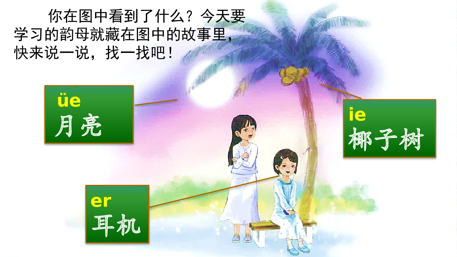 汉语拼音12 ie &uuml;e er【精华版&middot;教案版】.pptx 第4页