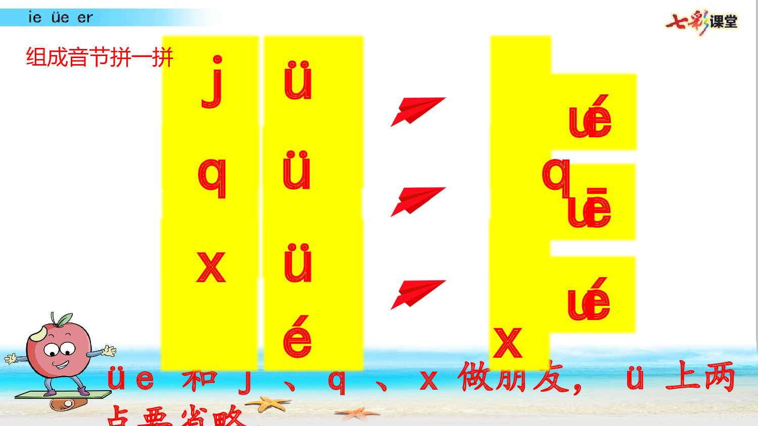 拼音微课12 ie  &uuml;e er 课件.pptx 第8页