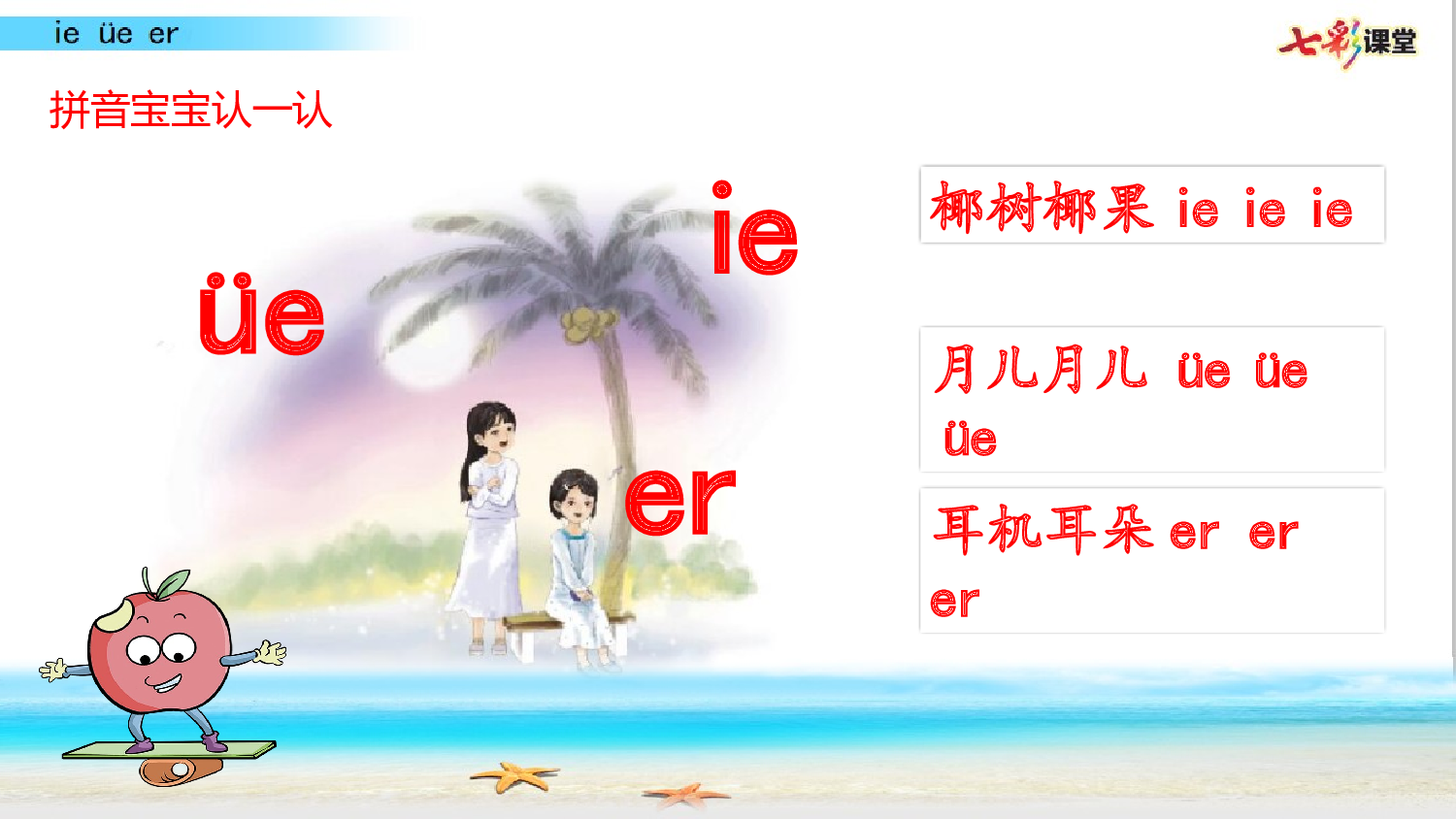 拼音微课12 ie  &uuml;e er 课件.pptx 第2页