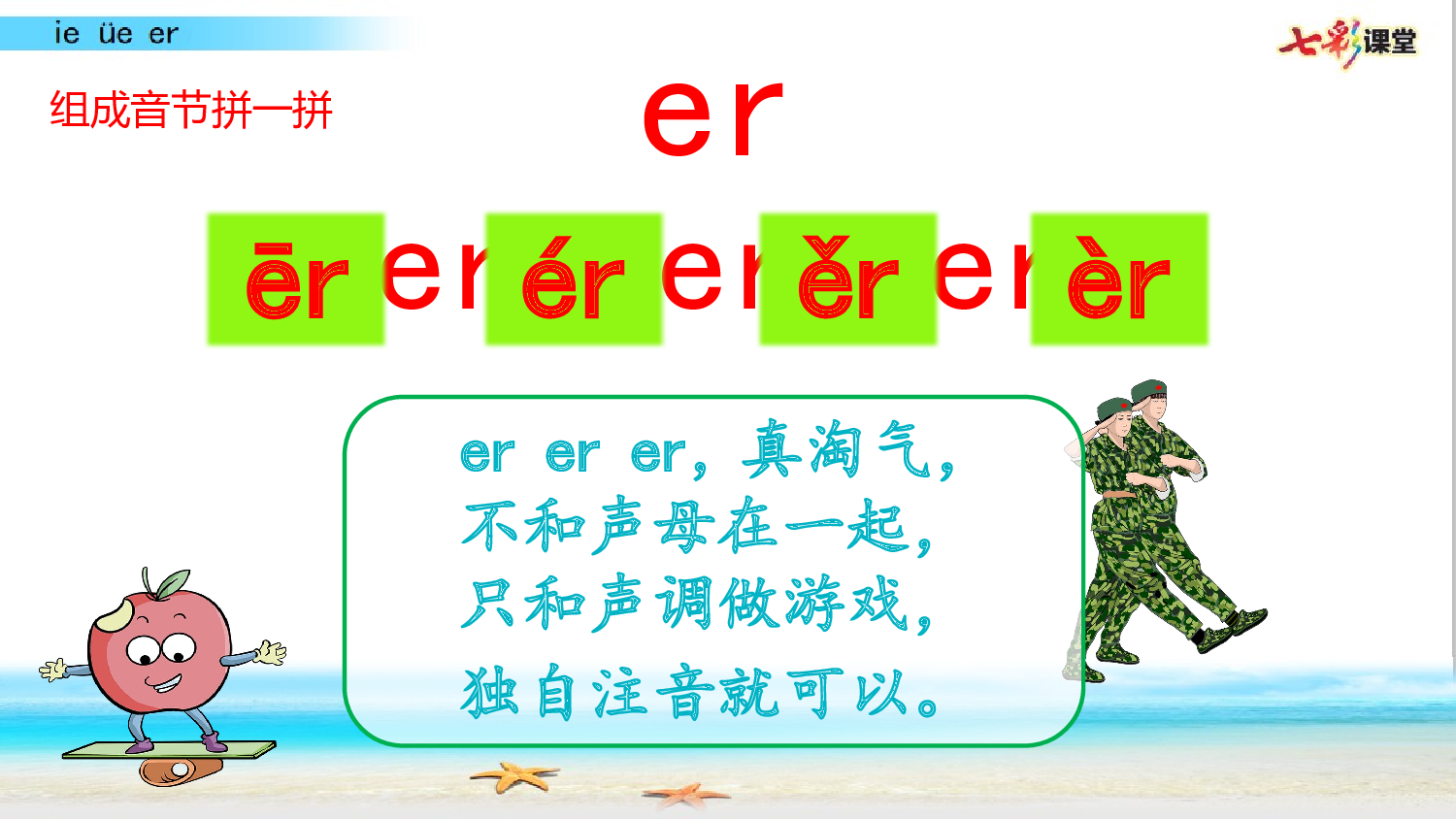 拼音微课12 ie  &uuml;e er 课件.pptx 第6页