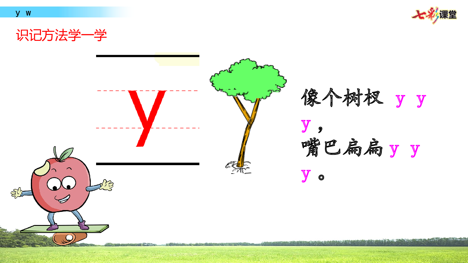 拼音微课9 y w课件.pptx 第5页