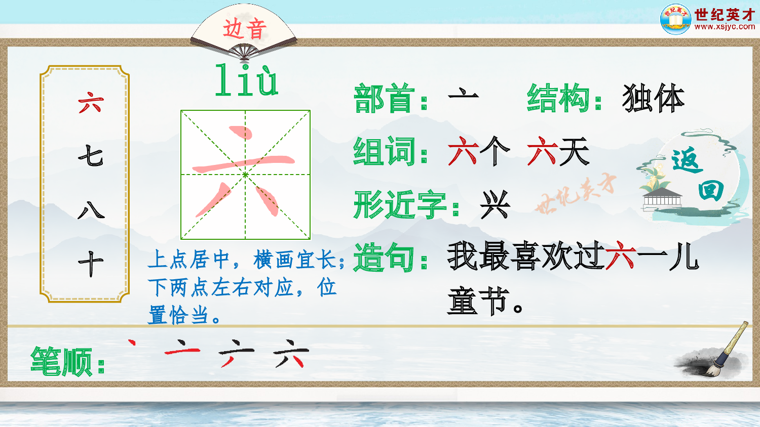 语文园地一（生字讲解）.ppt 第3页