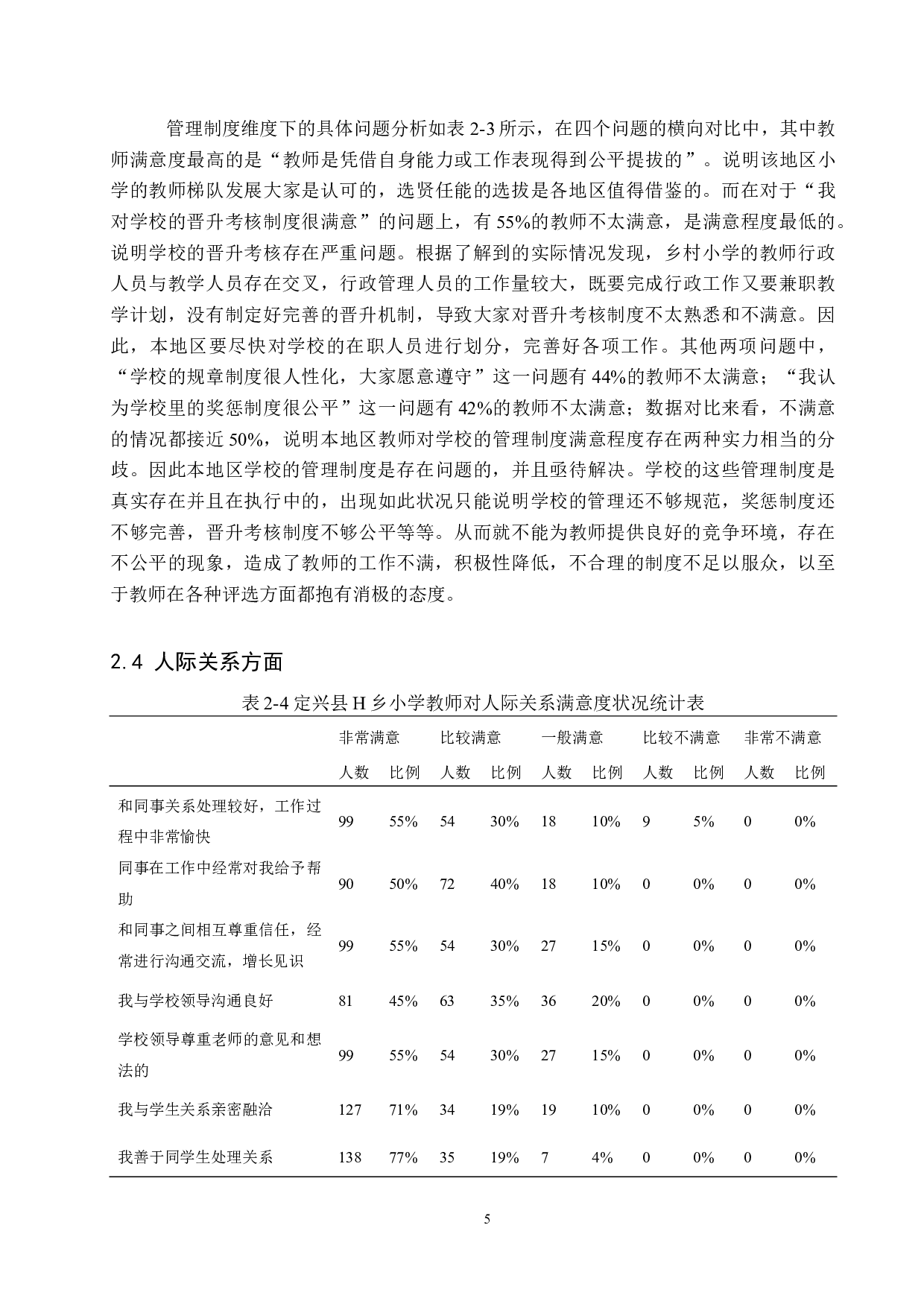 定兴县乡村小学教师满意度探析&mdash;&mdash;以H乡为例-12282字.docx 第8页