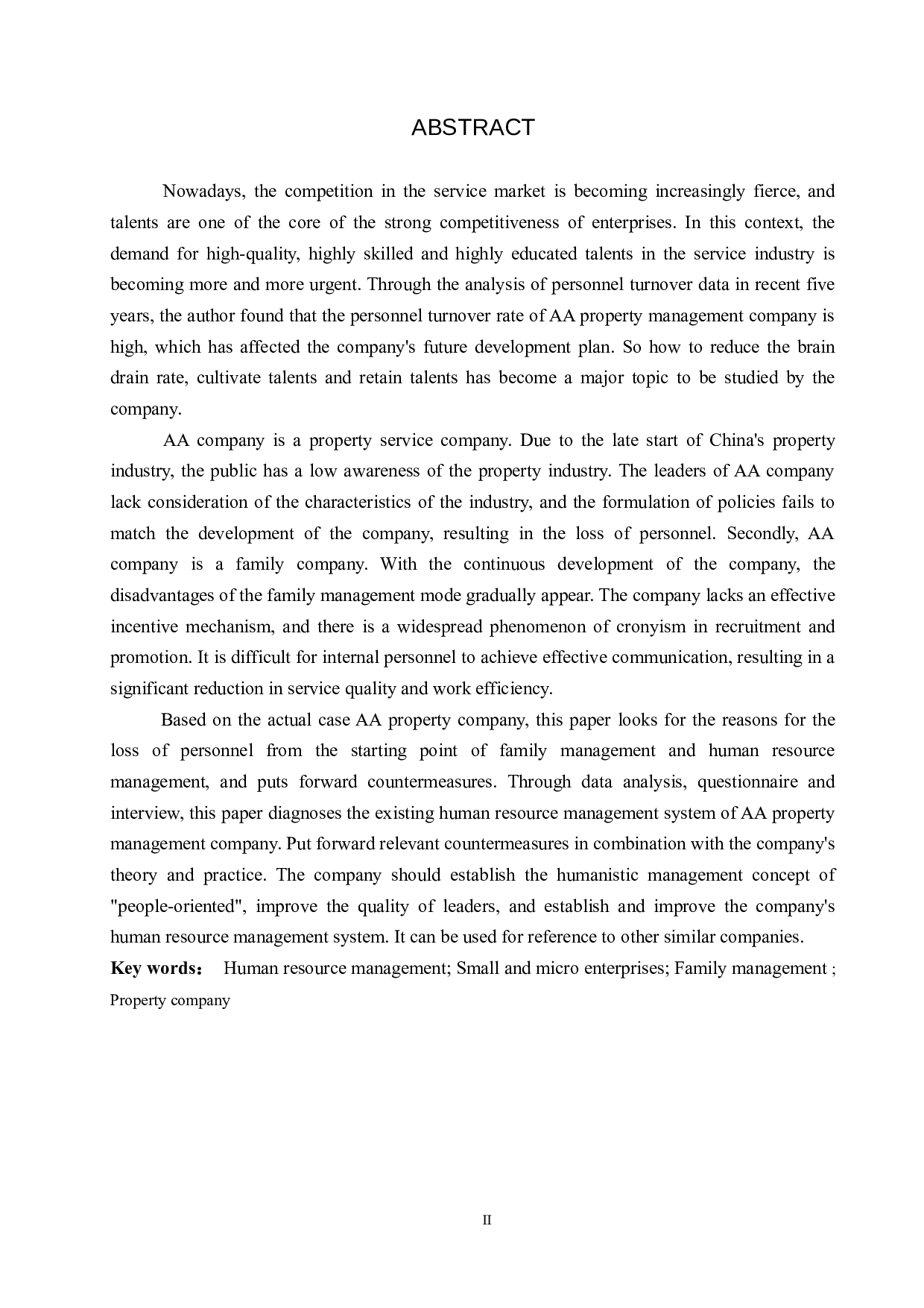 AA公司员工流失问题及对策-14734字.docx 第2页