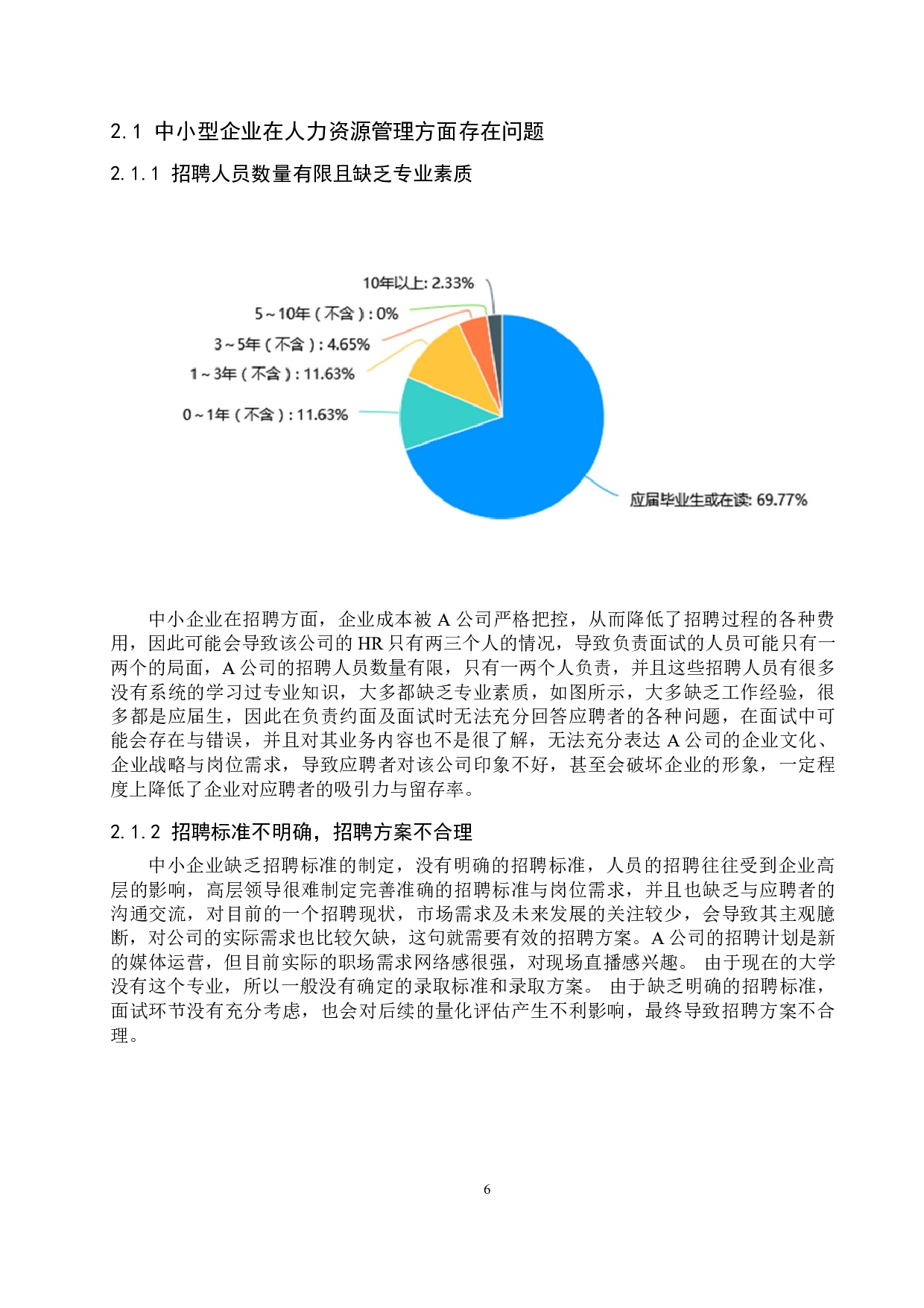 中小型企业互联网招聘问题及对策&mdash;&mdash;以A公司为例-13546字.doc 第10页