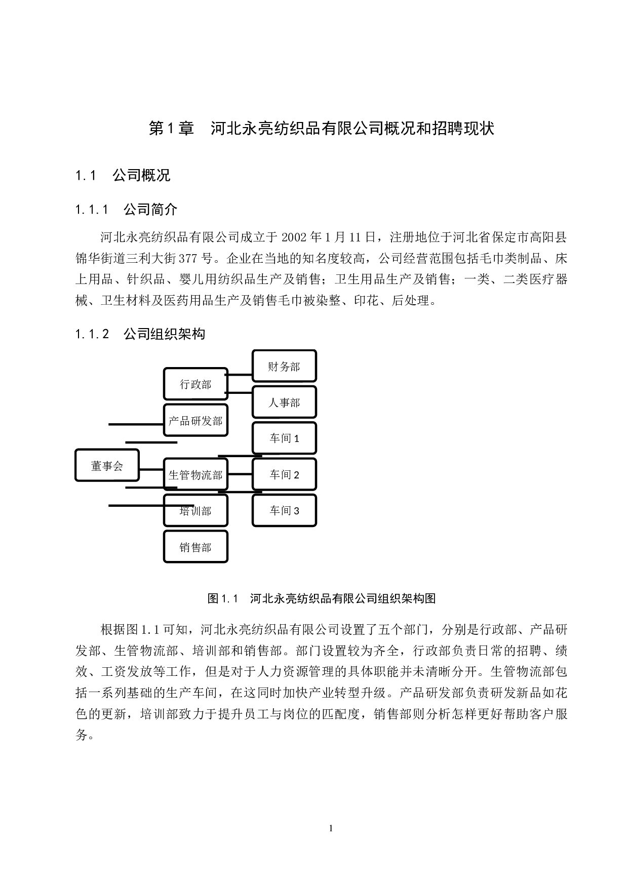 河北永亮纺织品有限公司员工招聘问题及对策-10560字.docx 第5页