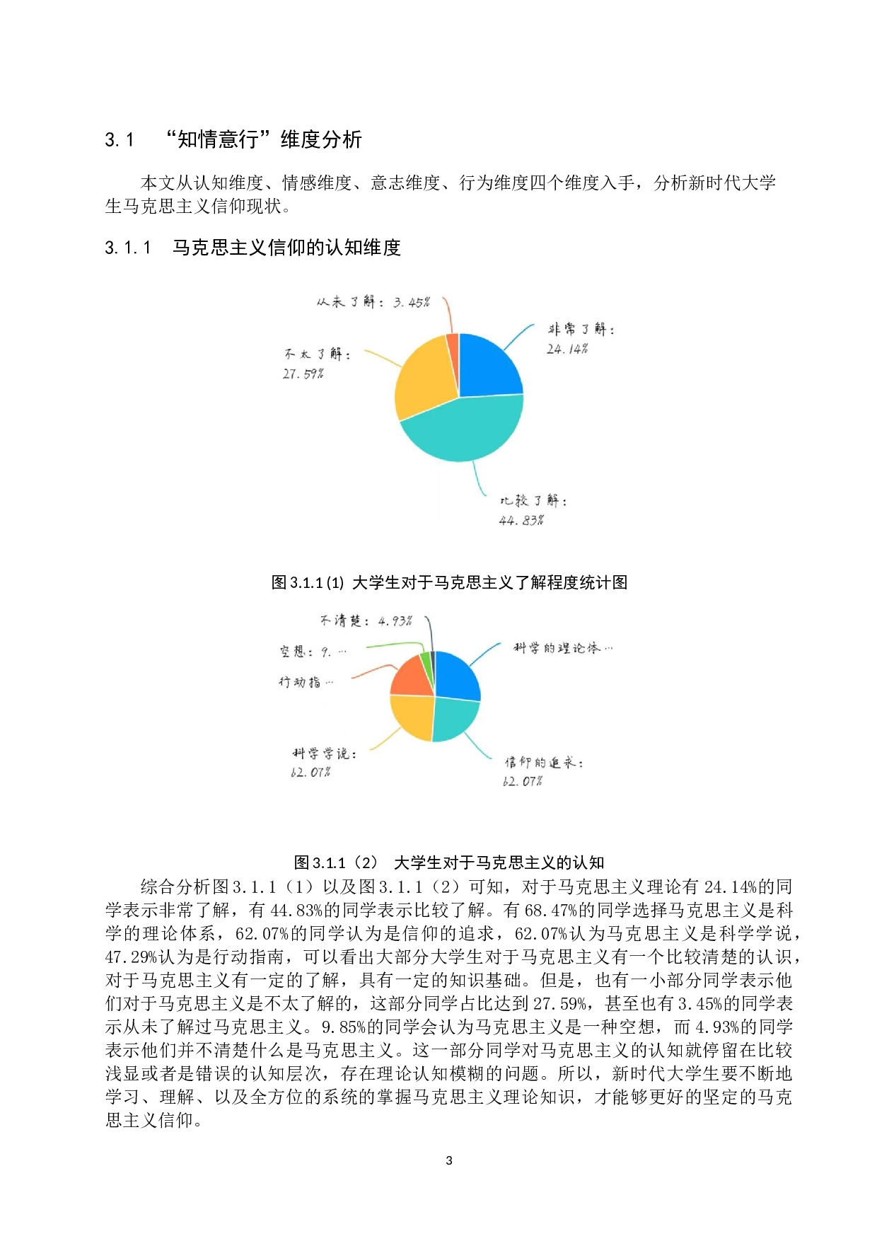 新时代大学生马克思主义信仰现状调查研究&mdash;&mdash;以保定学院为例-13986字.docx 第7页