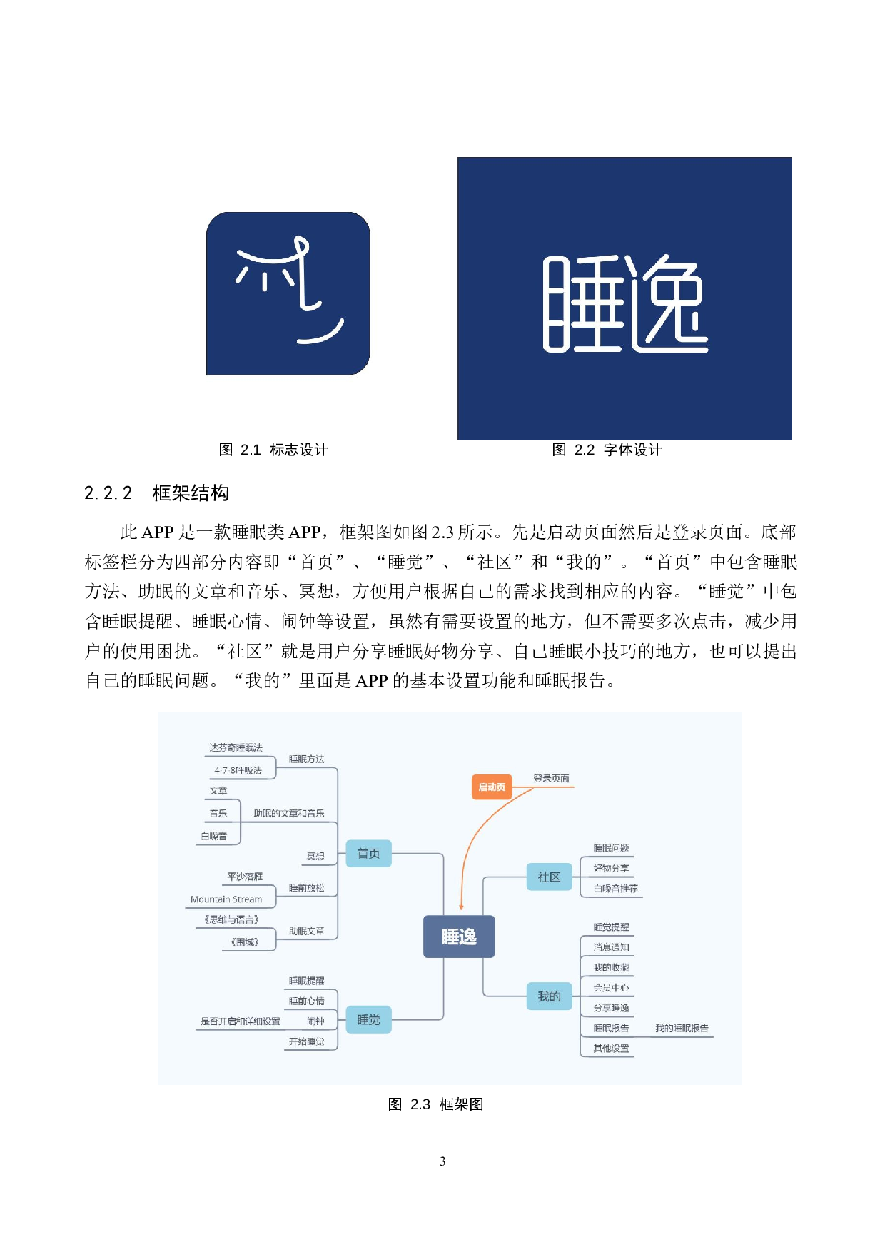 &ldquo;睡逸&rdquo;睡眠APP界面视觉设计的论述报告-4784字.docx 第6页