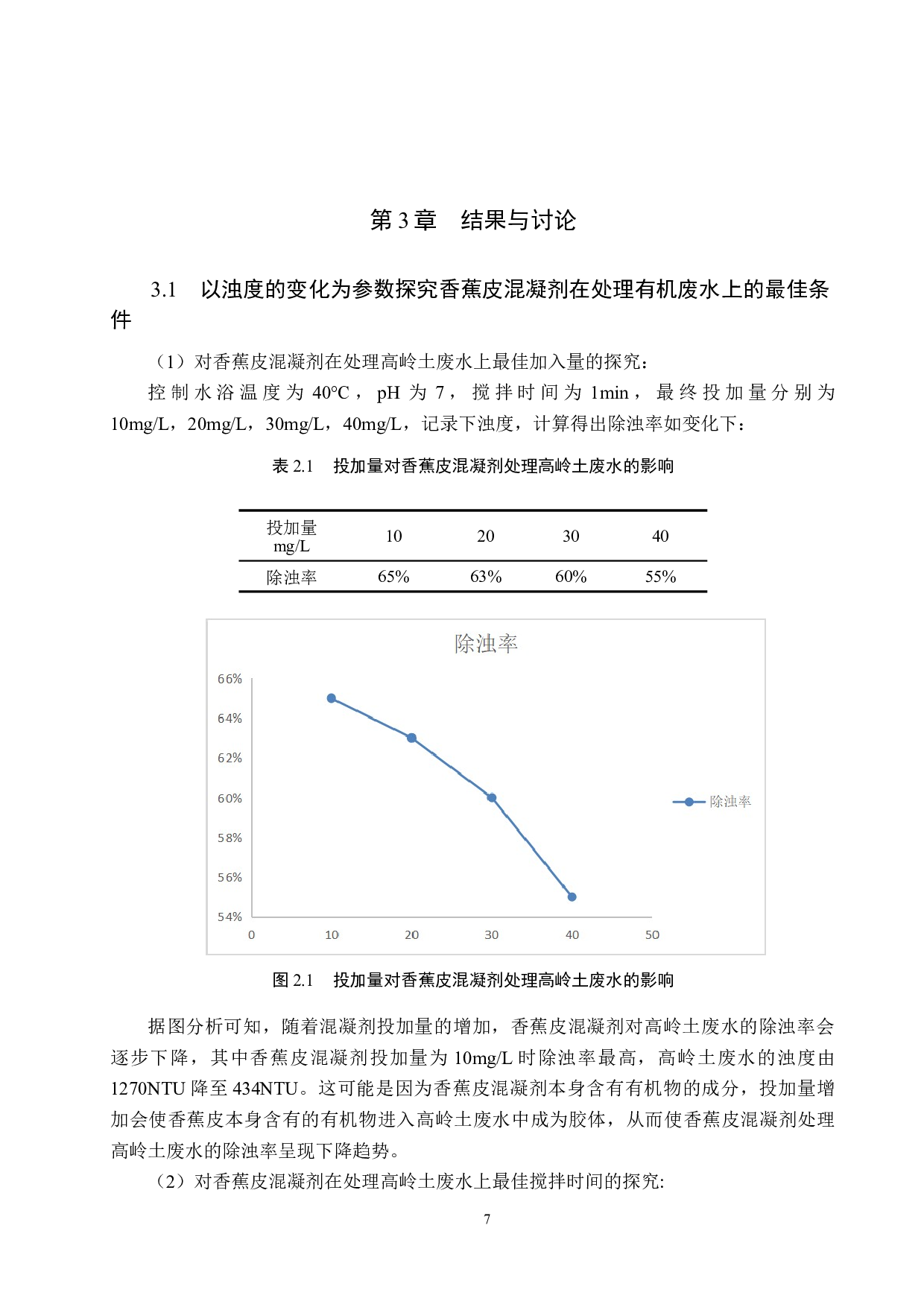 香蕉皮混凝剂处理有机废水的研究-9333字.doc 第10页