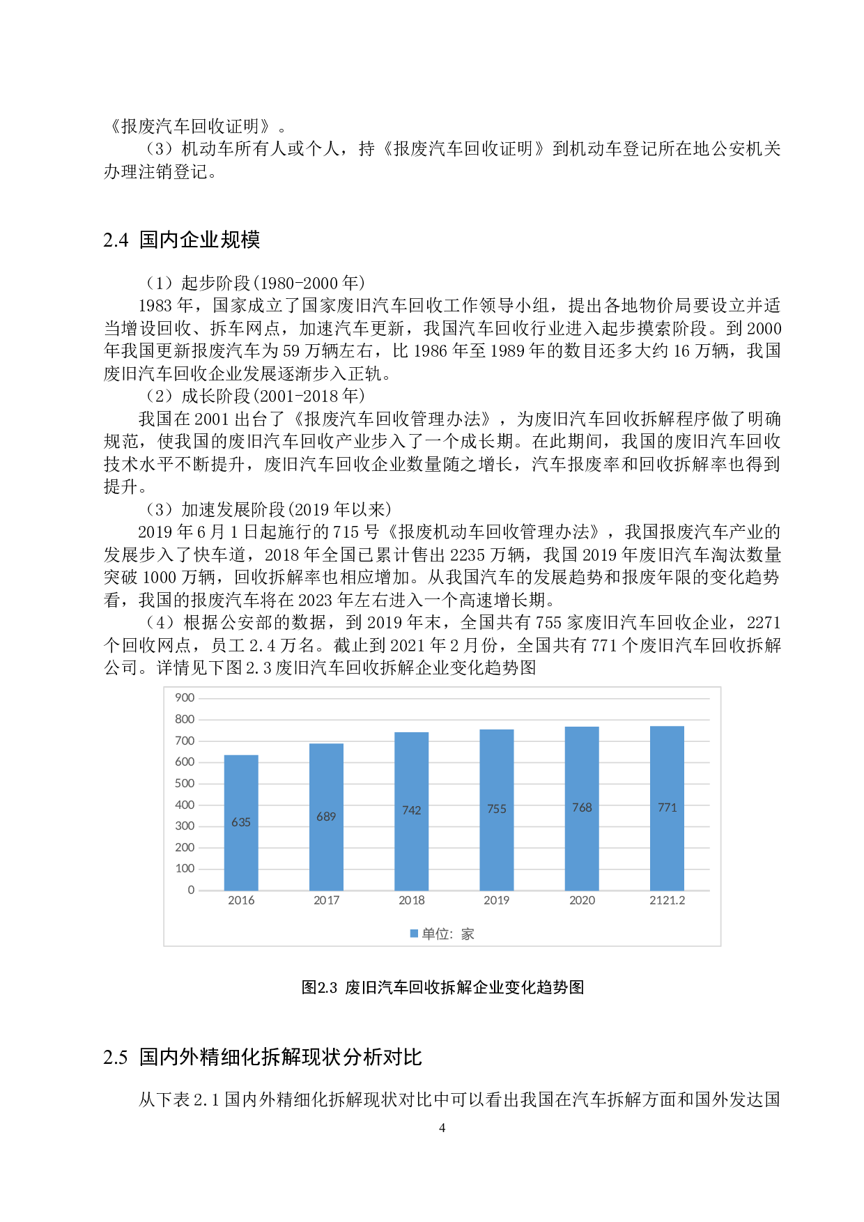 报废汽车精细化拆解现状及工艺探讨-8487字.docx 第7页