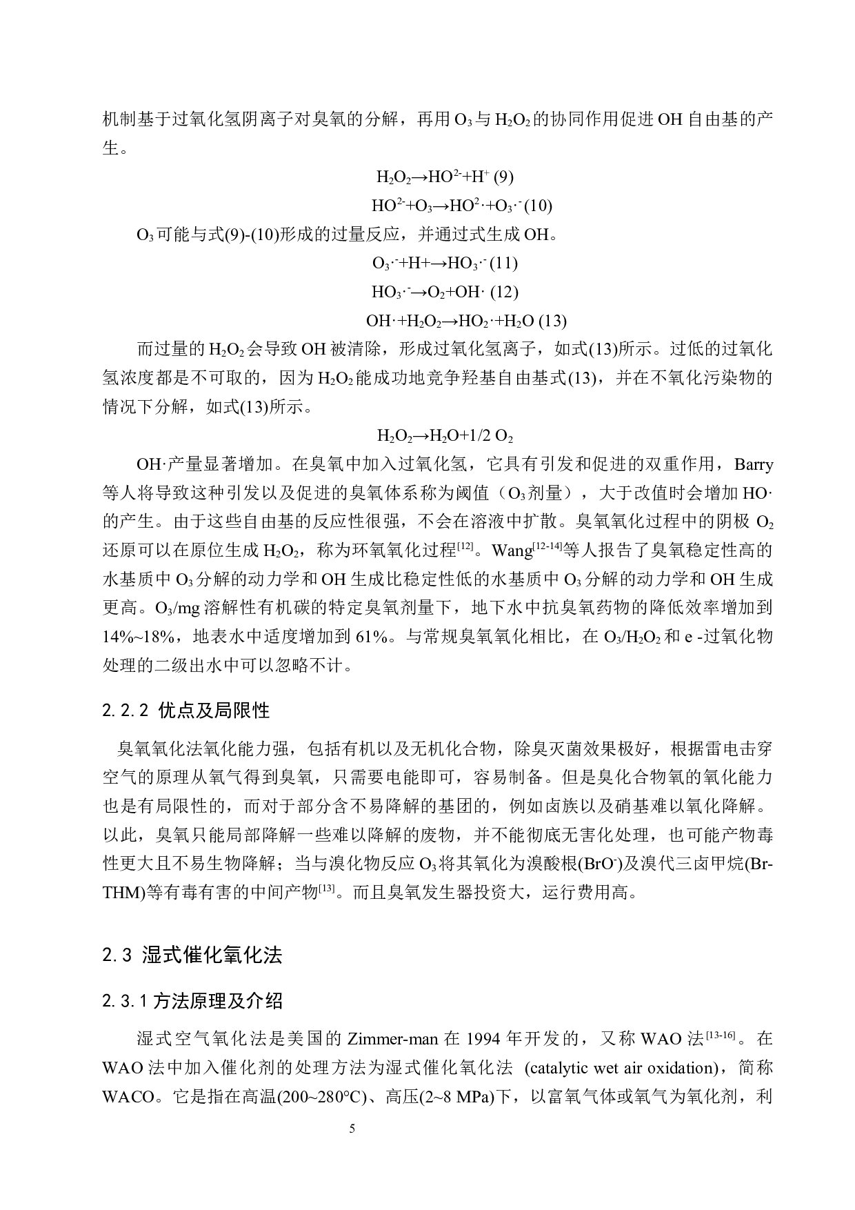 高级氧化技术处理废水的研究进展-10660字.docx 第8页