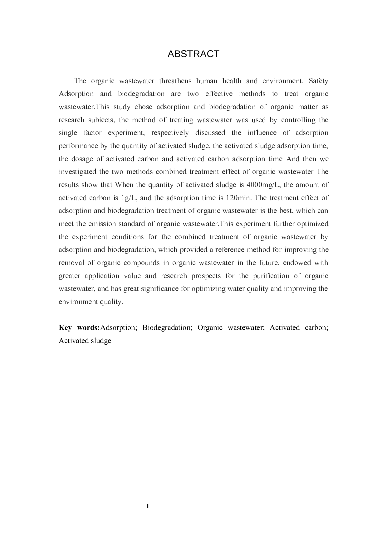 吸附与生物降解联合处理有机废水的研究-9058字.docx 第2页